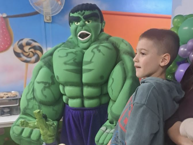 The Hulk Mascot
